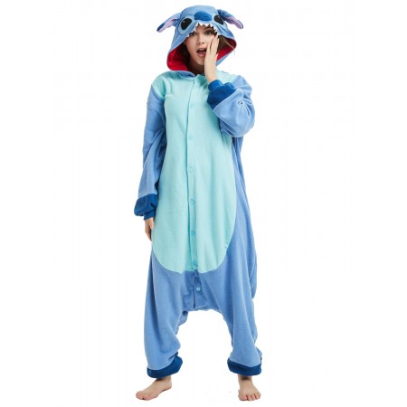 Lilo & Stitch Onesie Costume Pajama for Adult Women & Men Halloween Costumes