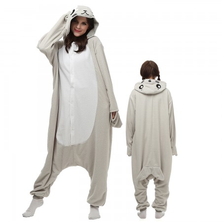 Seal Costume Onesie Pajamas Adult Animal Onesie for Women & Men