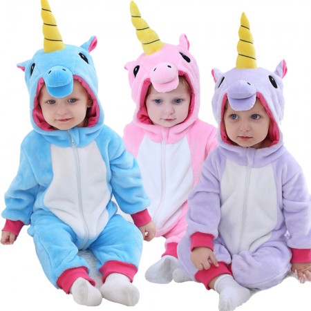 Toddler Unicorn Onesie Pajama Animal Costume for Baby Infant