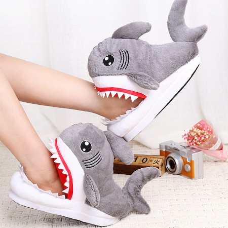 Cute Animal Slippers Shark Shoes for Adult