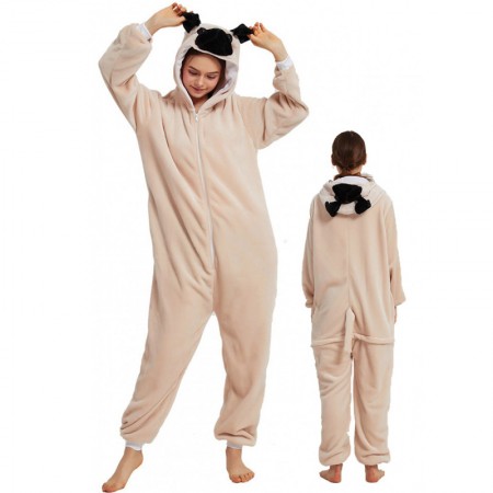 Cute Dog Onesie Costume Halloween Outfit for Adult & Teens