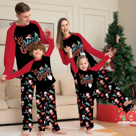 Christmas Pajamas Family Sleepwear Christmas Holiday Pajamas Festive Pjs