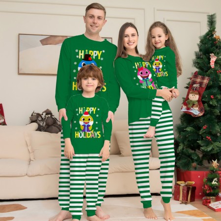 Christmas Pajamas Long Sleeve Family Christmas Jammies Matching Sleepwear