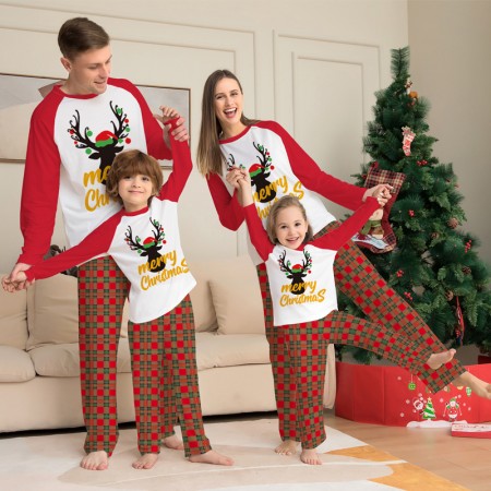 Matching Family Christmas Pjs Set Cotton Christmas Pajama Set Holiday Sleepwear Sets
