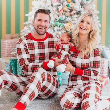 Retro Plaid Christmas Pajamas Family Matching Pyjamas Set Xmas Pjs